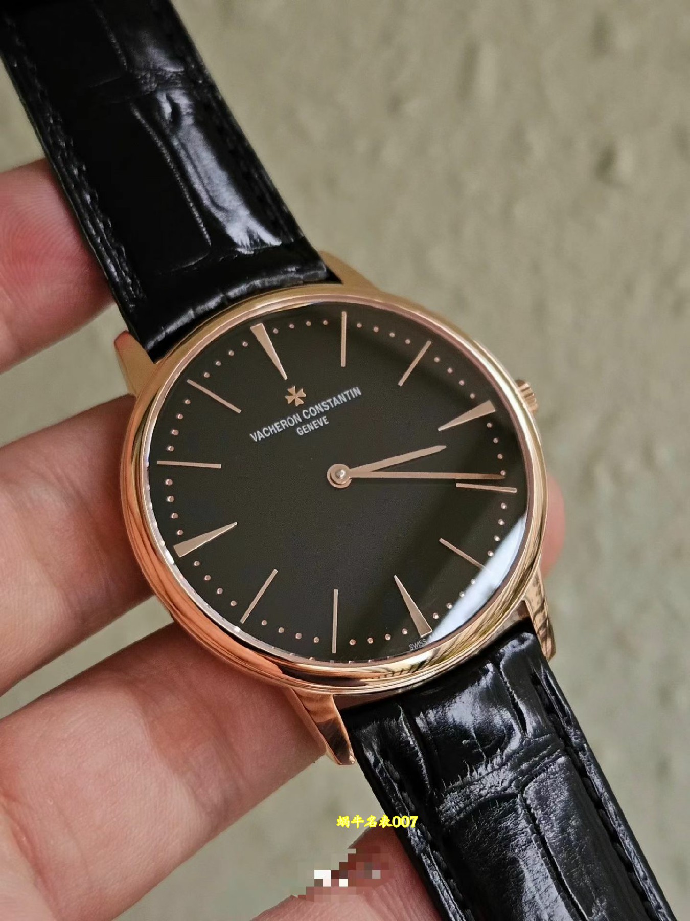 后加工定制包金江诗丹顿传承系列81180/000R-9162腕表 /  