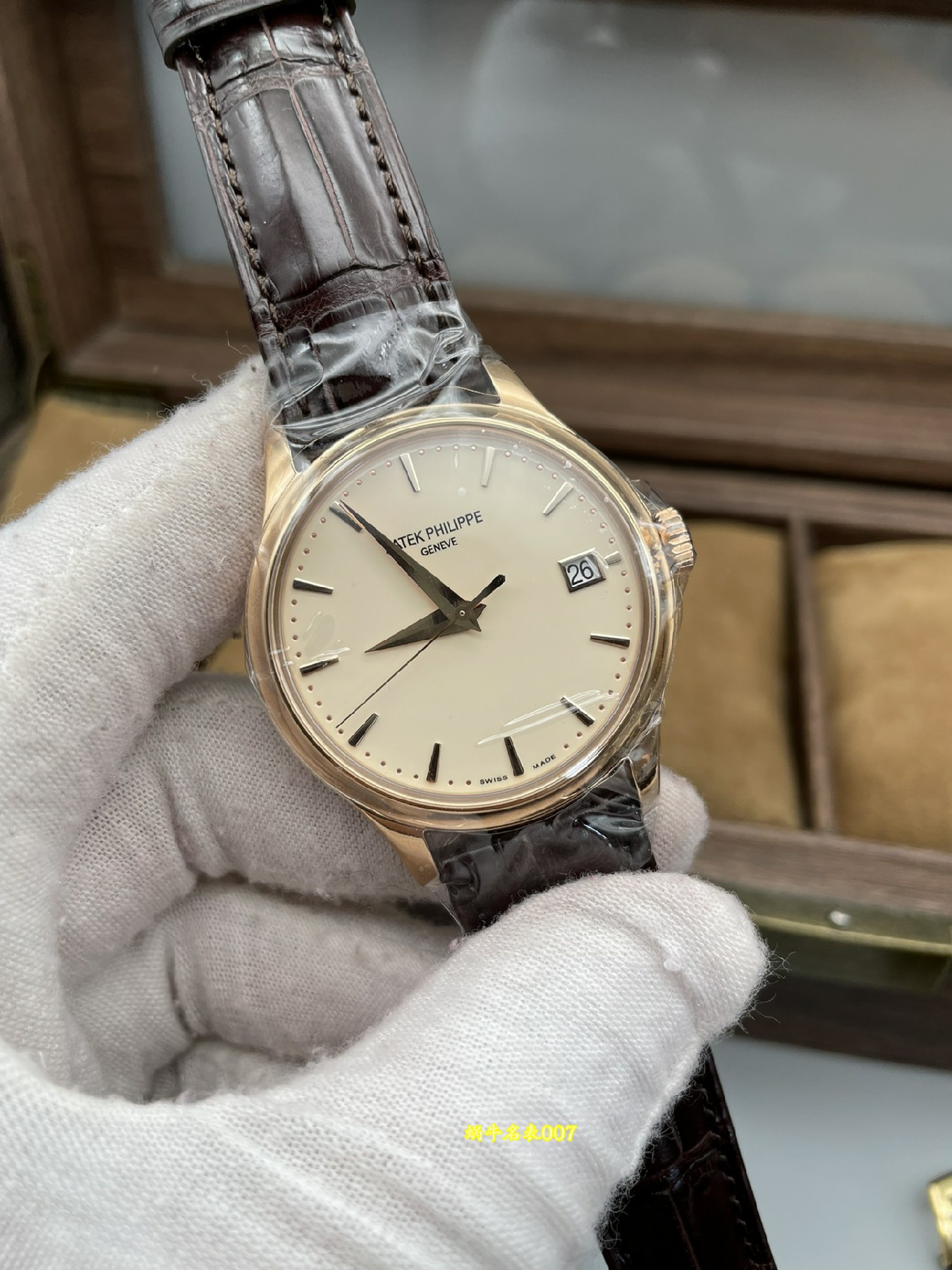 3K一体机百达翡丽古典表将军盖顶级复刻手表5227R-001腕表 /  