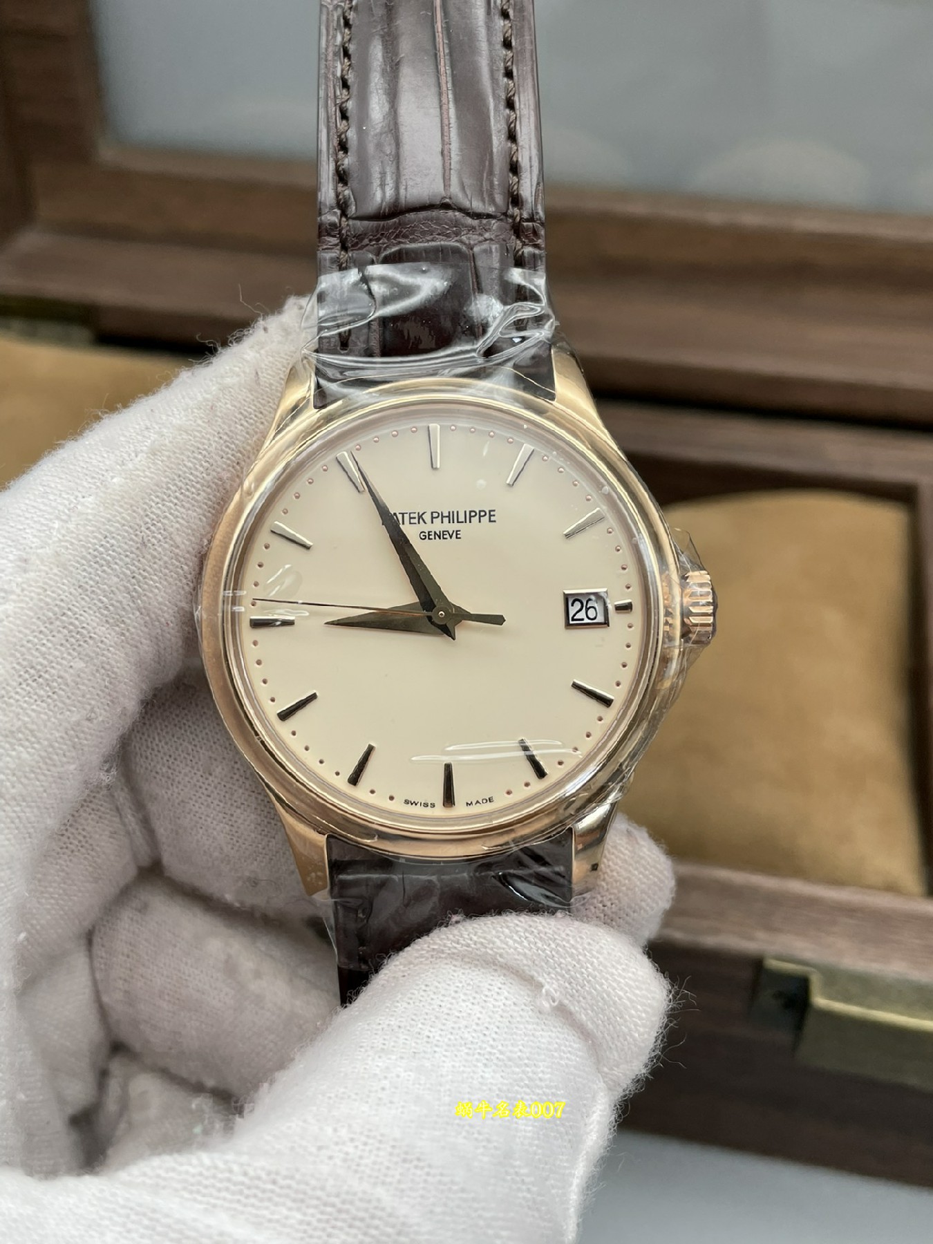 3K一体机百达翡丽古典表将军盖顶级复刻手表5227R-001腕表 /  