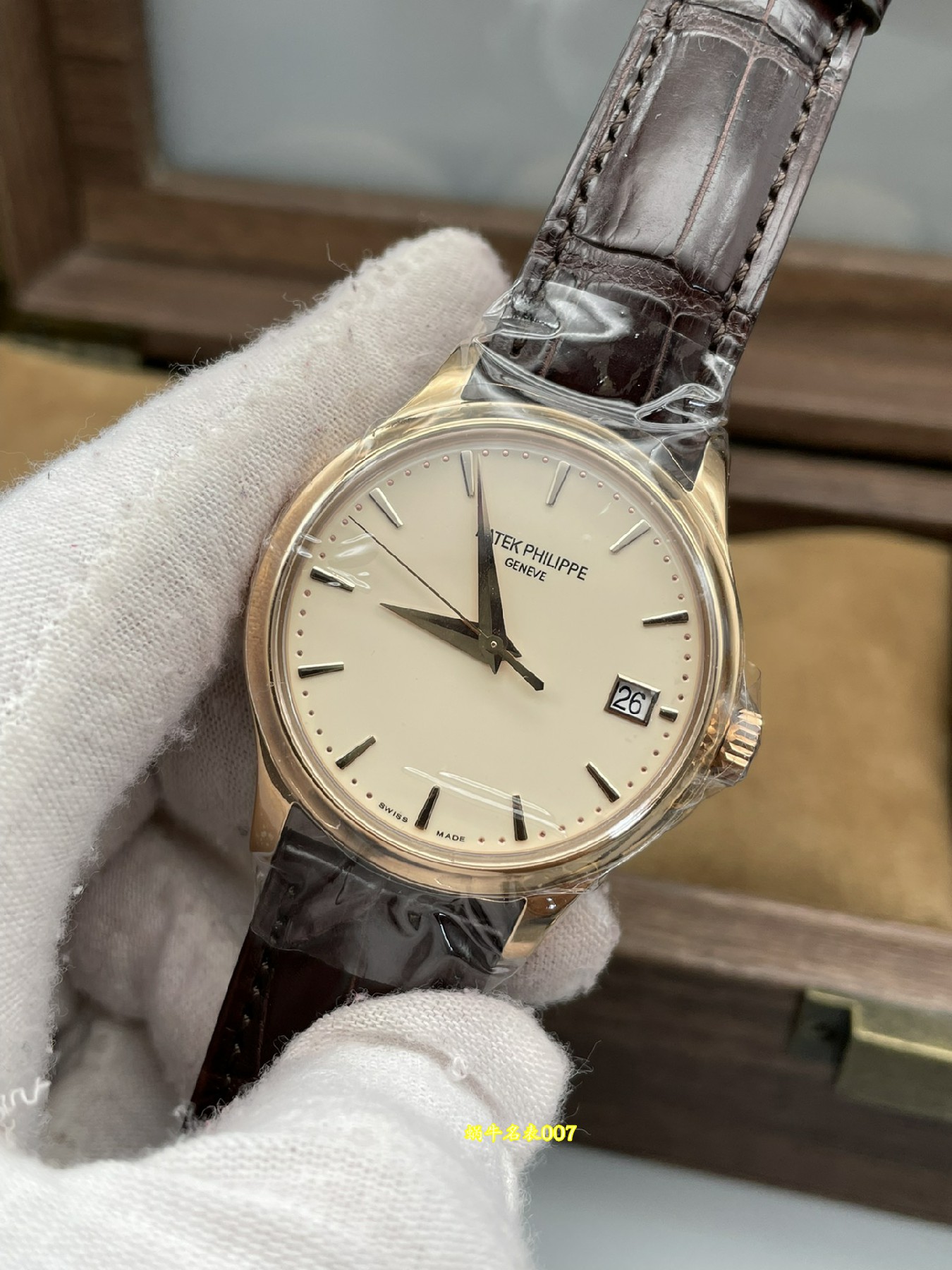 3K一体机百达翡丽古典表将军盖顶级复刻手表5227R-001腕表 /  