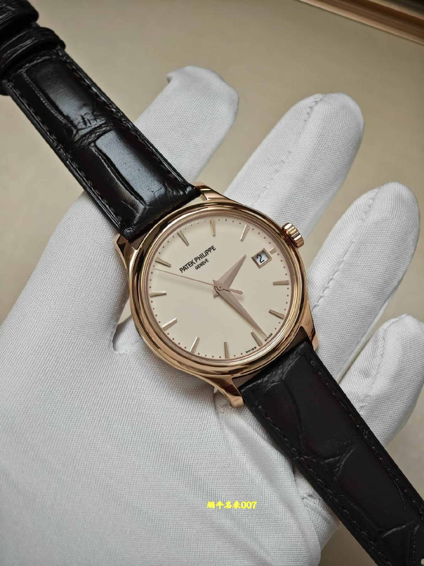 3K一体机百达翡丽古典表将军盖一比一复刻手表5227J-001腕表 /  