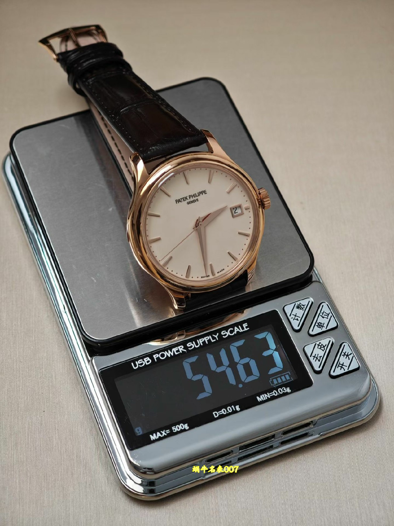 3K一体机百达翡丽古典表将军盖一比一复刻手表5227J-001腕表 /  