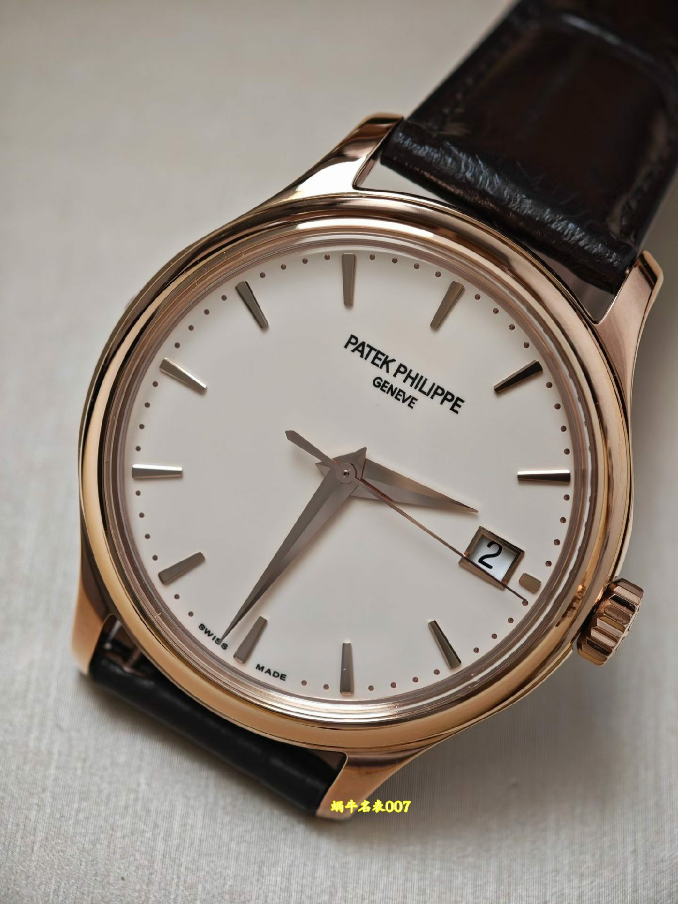 3K顶级复刻手表百达翡丽古典表系列5227G-010腕表 /  