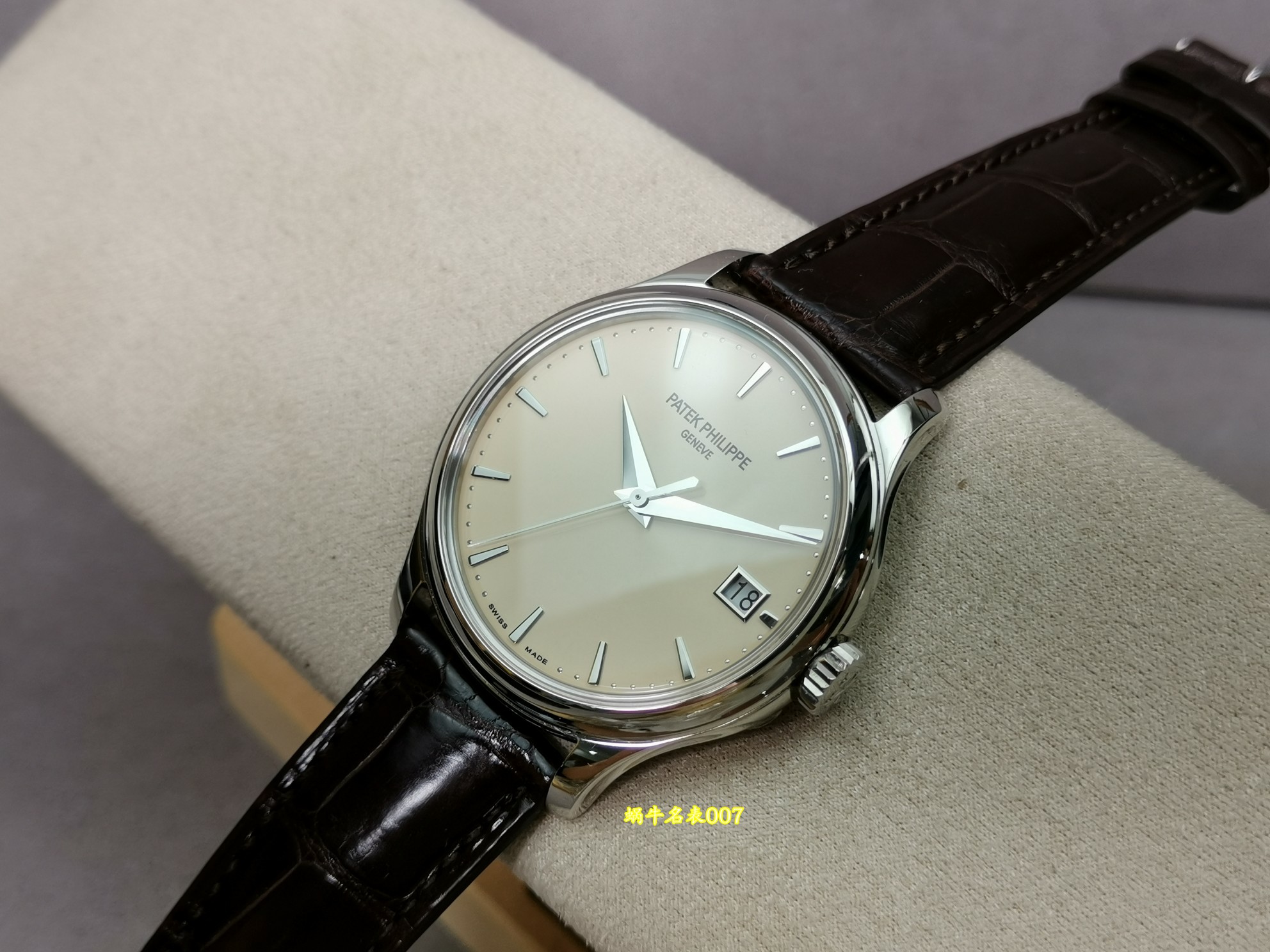 3K百达翡丽古典表将官盖最好复刻手表5227G-001(5227G001)手表 /  