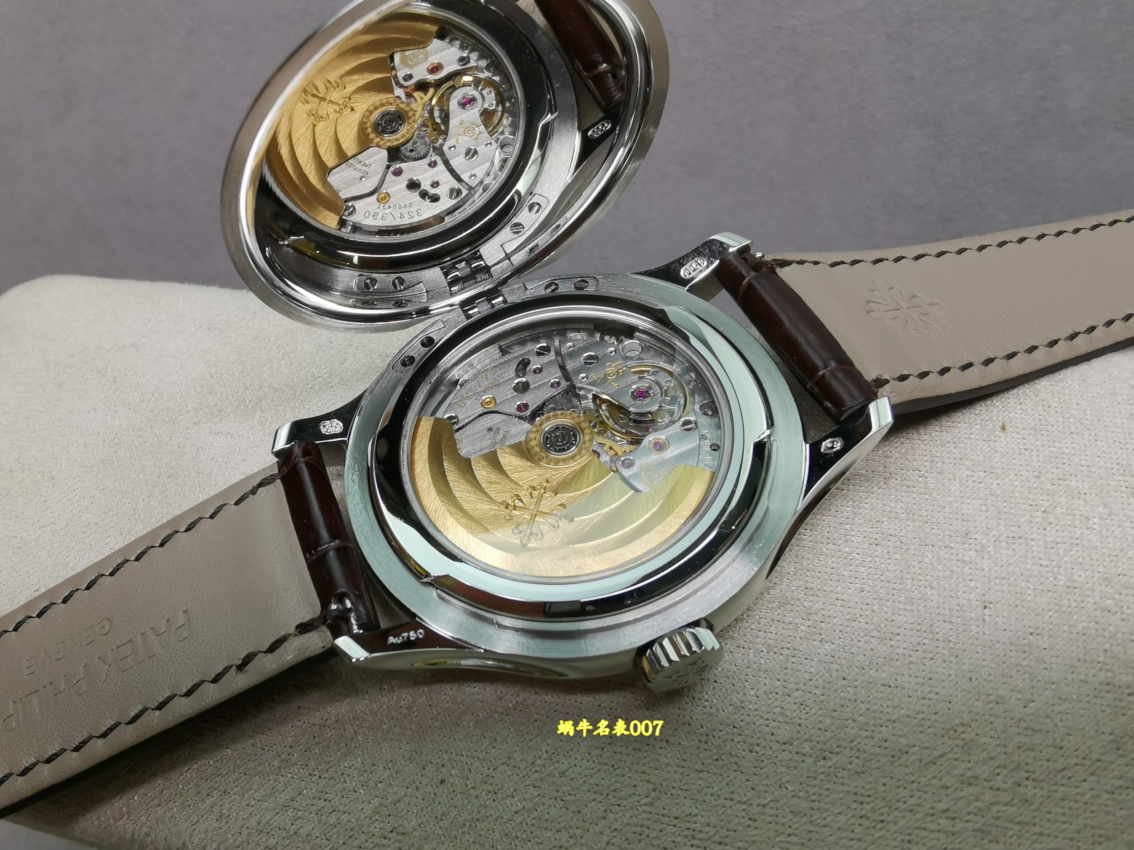 3K百达翡丽古典表将官盖最好复刻手表5227G-001(5227G001)手表 /  