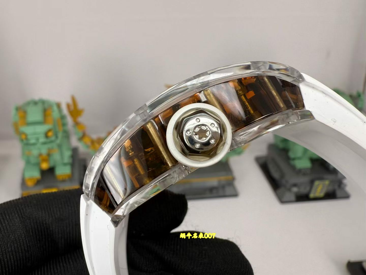 高端私人定制RM 56-03水晶RM56-03陀飞轮 蓝宝石水晶 /  