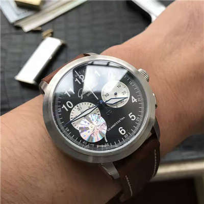 【独家视频测评】GF厂1:1超A高仿手表格拉苏蒂原创SENATOR NAVIGATOR系列39-34-07-07-04男表