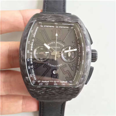 【视频评测LE一比一超A高仿手表】法兰克.穆勒Franck Muller NEW SARATOGE系列V 45 CC DT BLACK PXL腕表