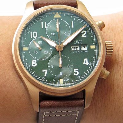 【ZF厂顶级IWC复刻表】万国表飞行员高仿IW387902腕表