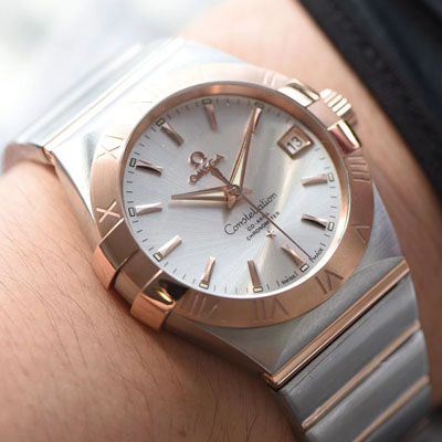 【VS厂顶级复刻手表】OMEGA欧米茄星座高仿123.20.38.21.02.001腕表