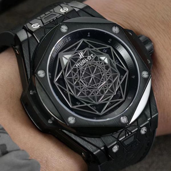 WWF厂顶级复刻手表宇舶SANG BLEU刺青415.CX.1112.VR.MXM18腕表