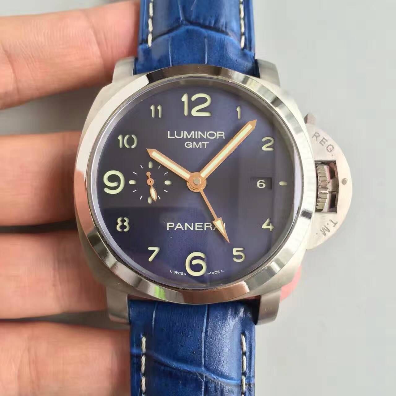 【ZF厂超A精仿手表】沛纳海LUMINOR 1950系列PAM00437腕表 / PA075