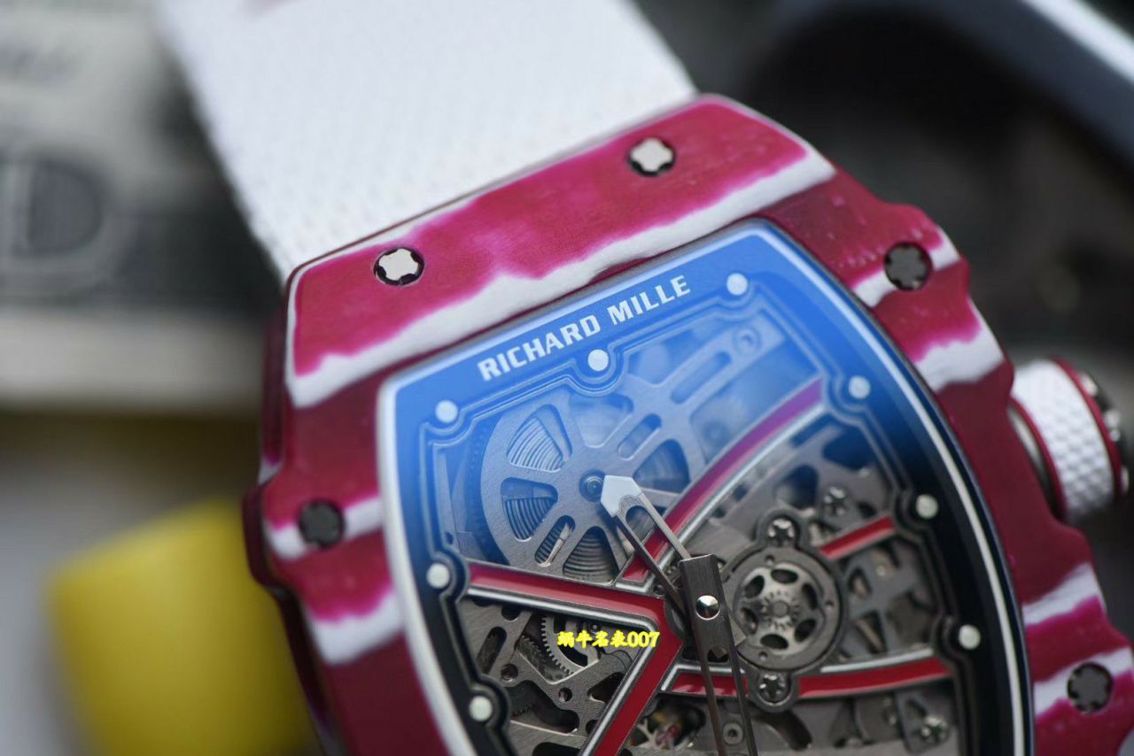 视频评测高端定制RICHARD MILLE 理查德米勒RM67-02 超级版～  紫色 最薄最轻最强卡塔尔 / RM67KATAER