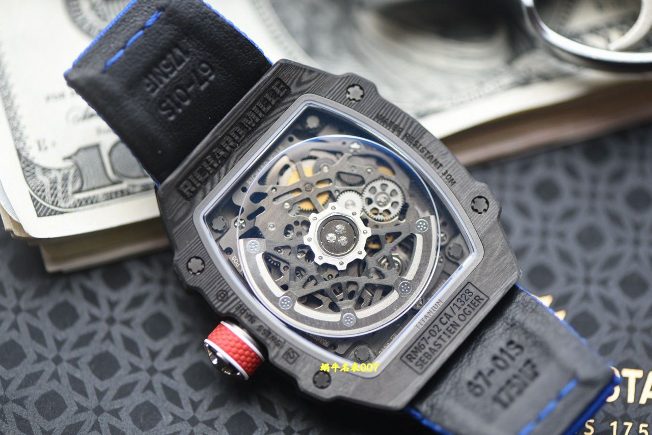 超级高端定制Richard mille理查德米勒RM67-02法国特别版腕表 / RM6702FAGUO