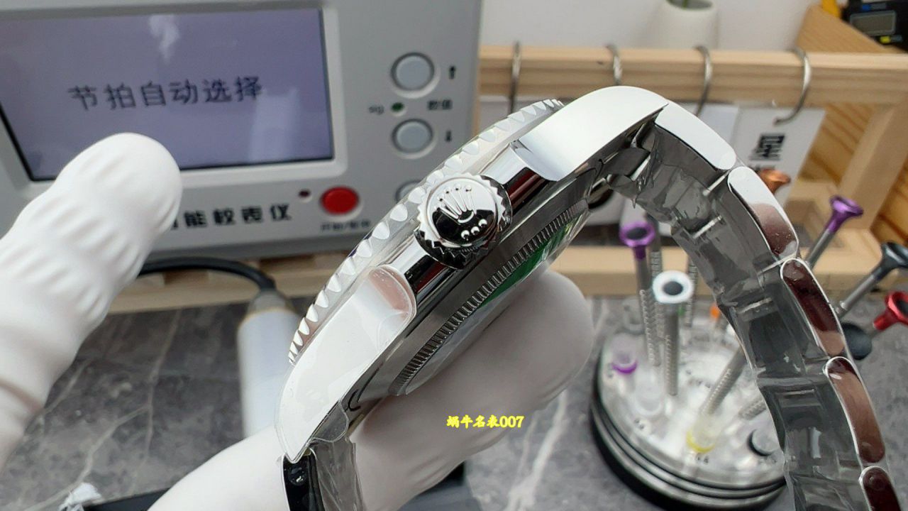 VS劳力士三代绿水鬼复刻手表潜航者型系列m126610lv-0002腕表 /   