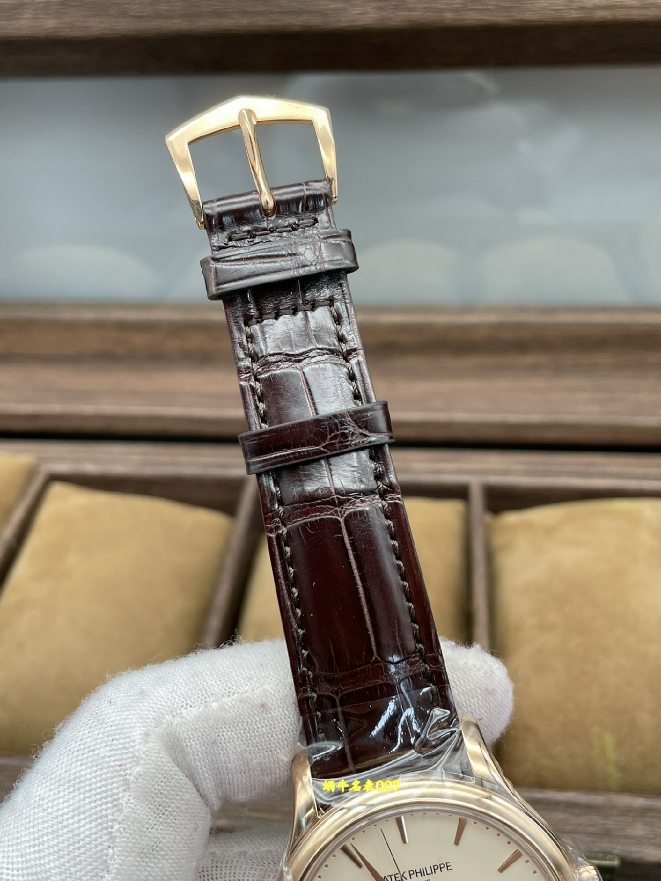 3K百达翡丽古典表将官盖最好复刻手表5227G-001(5227G001)手表 /  