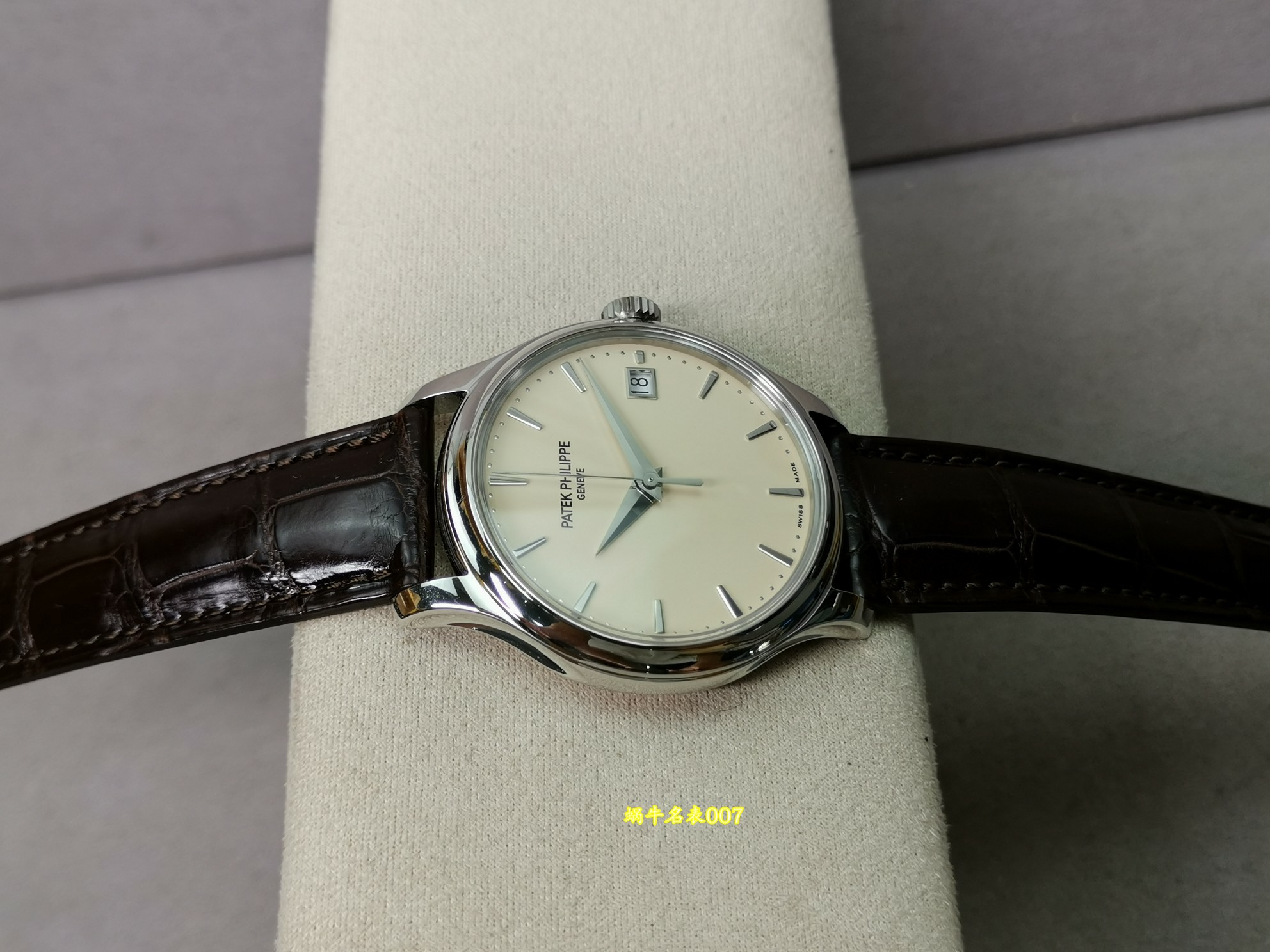 3K百达翡丽古典表将官盖最好复刻手表5227G-001(5227G001)手表 /  