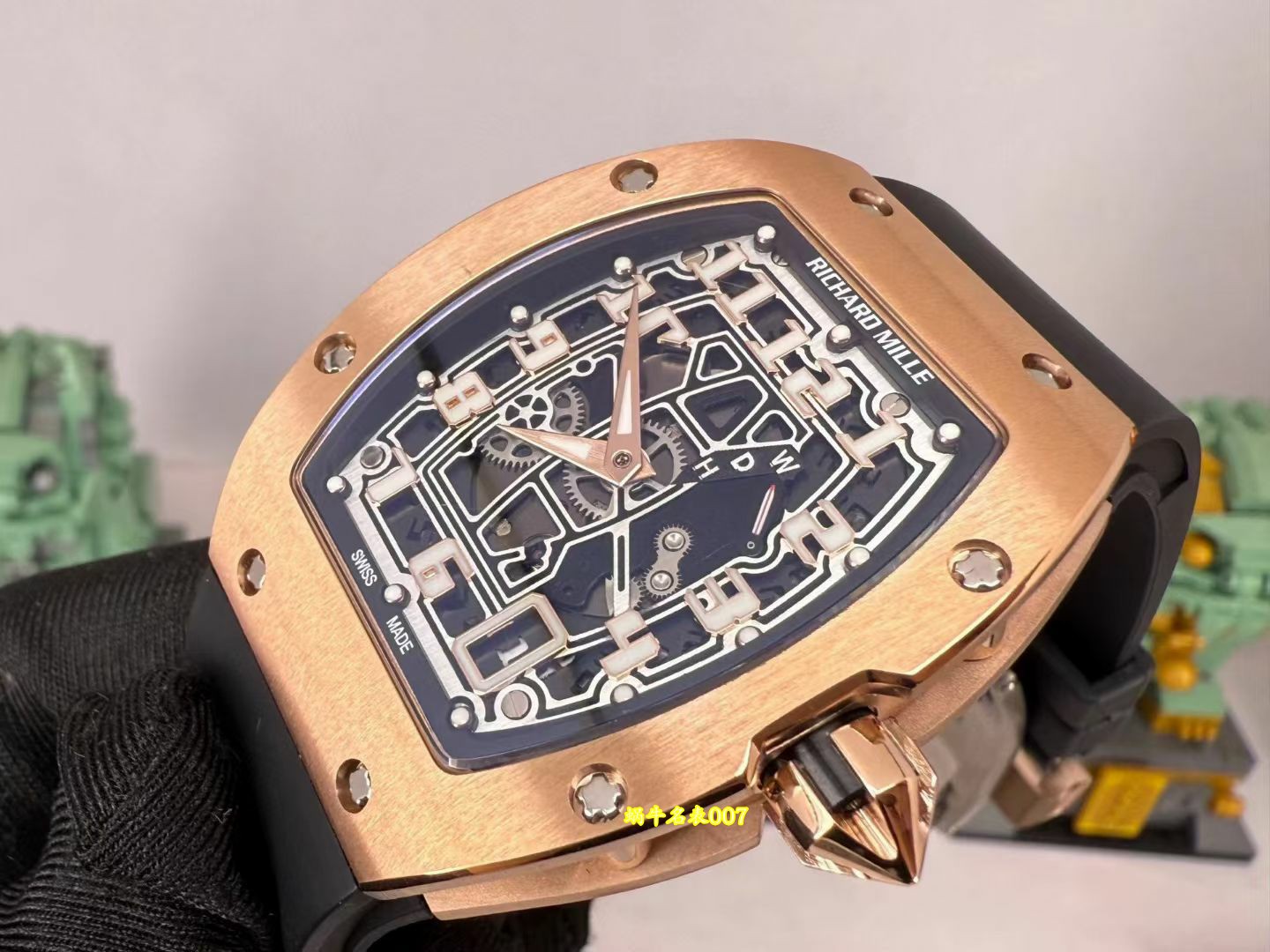 Richard Mille RM67-01 1:1复刻手表理查德米勒RM 67-01Ti腕表 /  