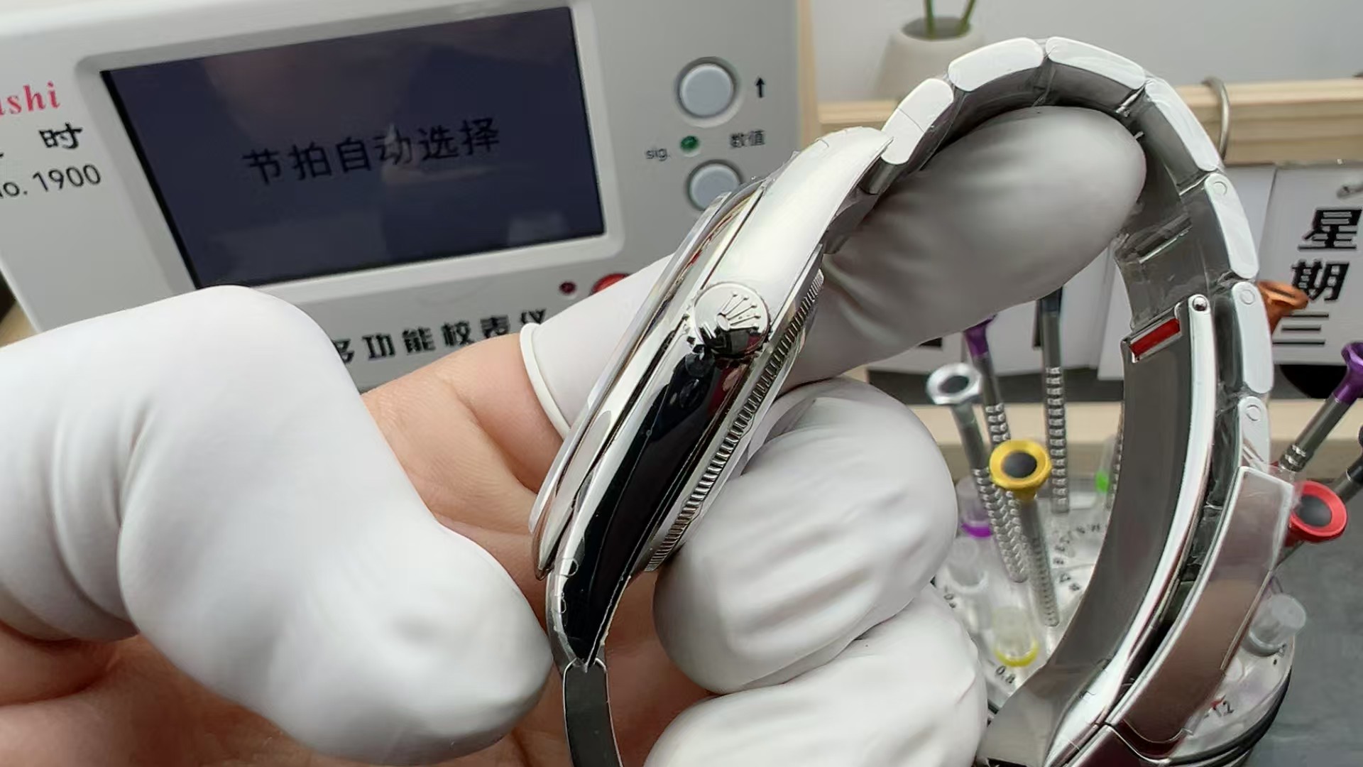 VS厂41毫米劳力士蚝式恒动广州顶级复刻手表m134300-0001腕表 /  