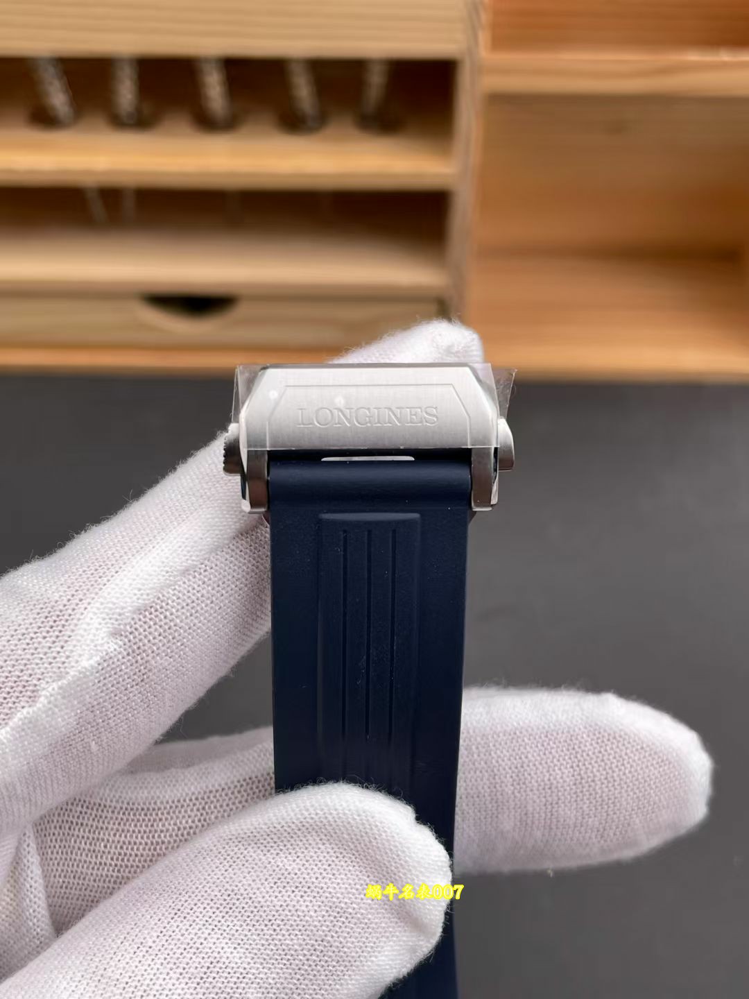 AF浪琴康卡斯GMT复刻手表网站L3.790.4.96.9腕表 /  