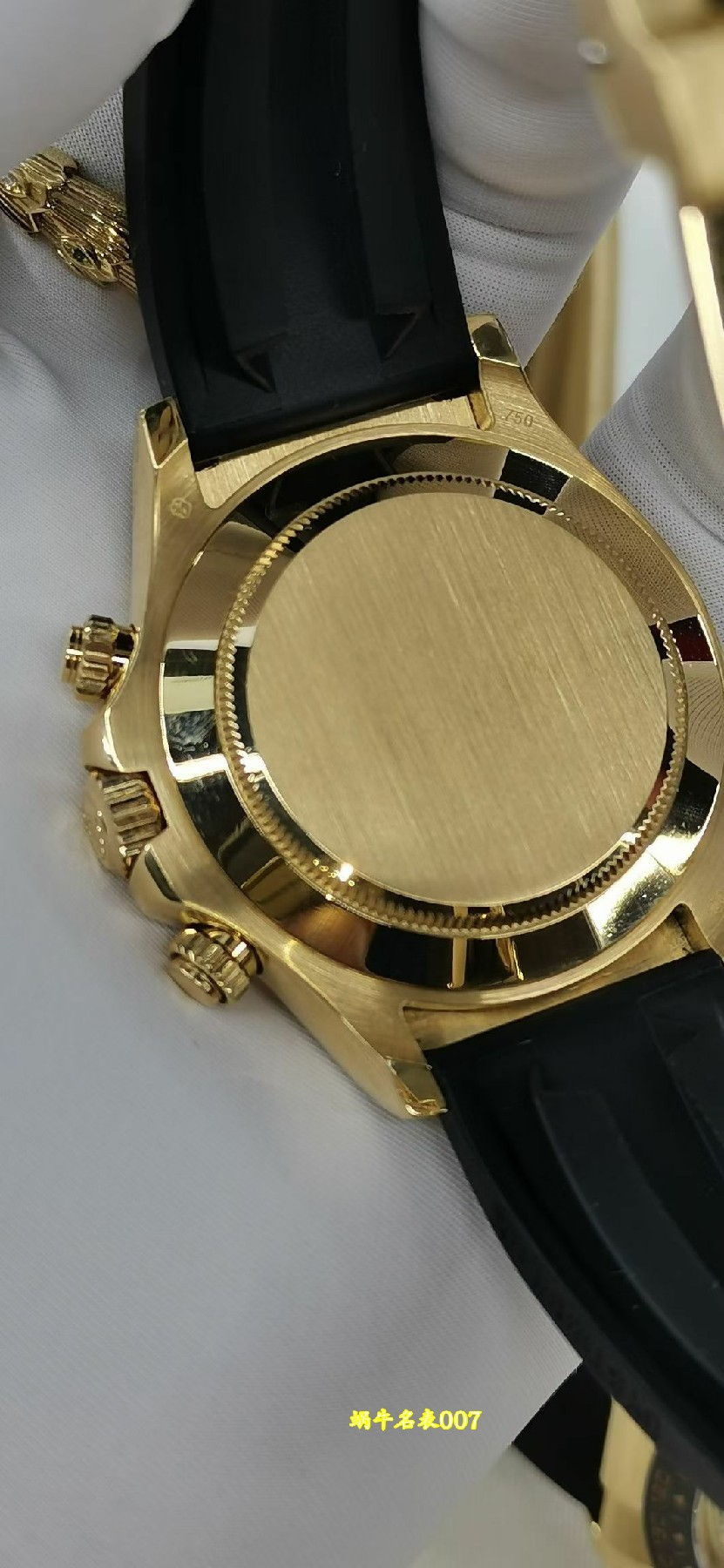 包金真钻劳力士宇宙计型迪通拿系列116588 TBR广州复刻高仿手表网站 /  