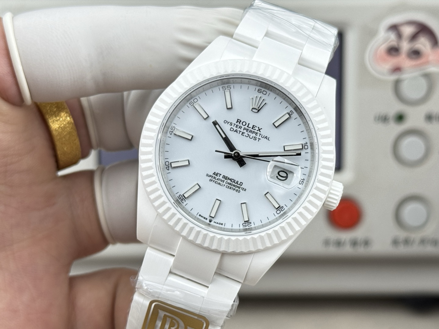 PPM “夏季新品”ROLEX 日志AET REMOULD 41mm全陶瓷日志型手表 /  