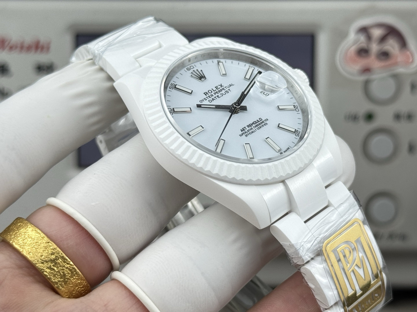 PPM “夏季新品”ROLEX 日志AET REMOULD 41mm全陶瓷日志型手表 /  