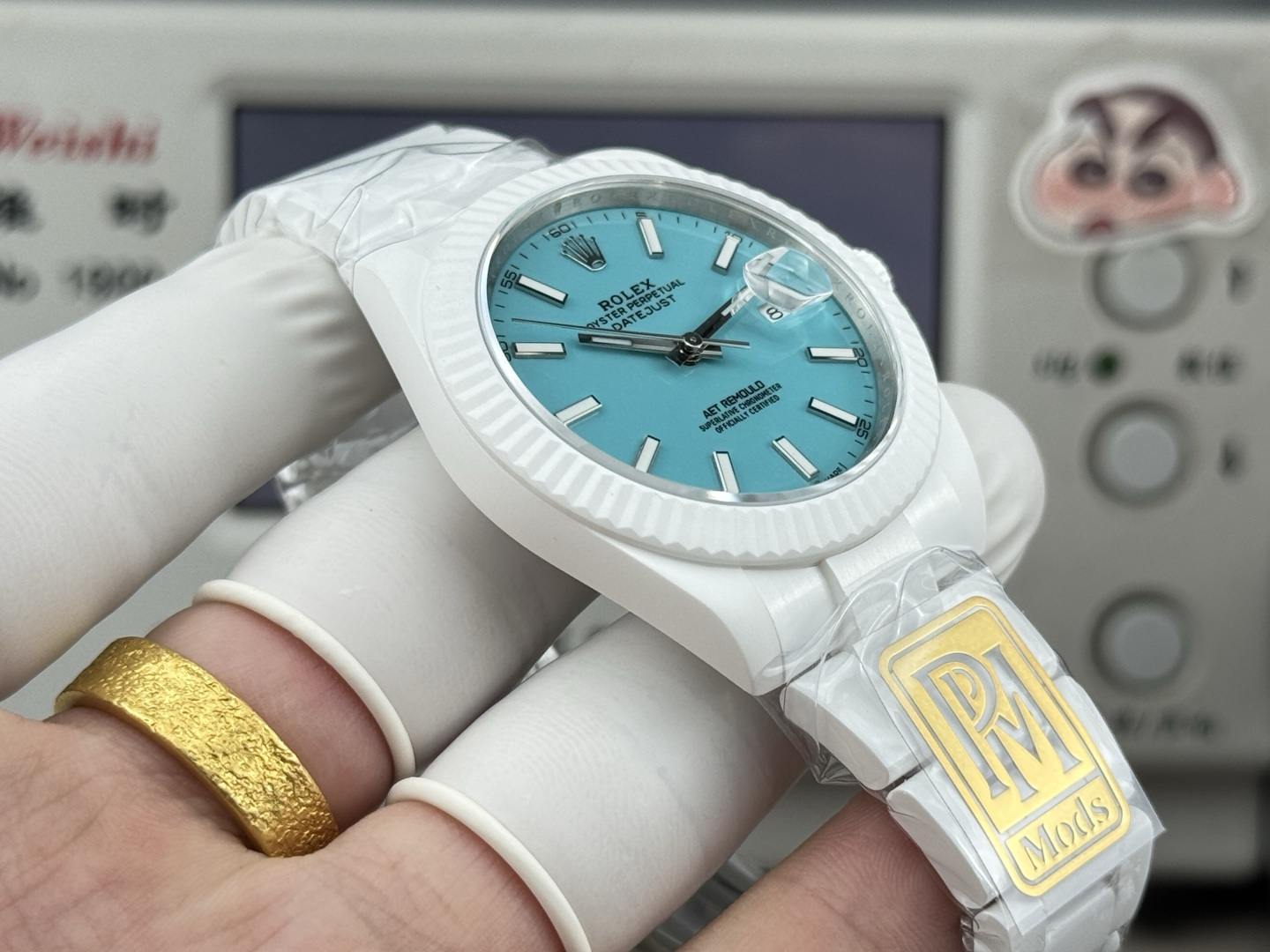 PPM “夏季新品”ROLEX 日志AET REMOULD 41mm全陶瓷日志型手表 /  