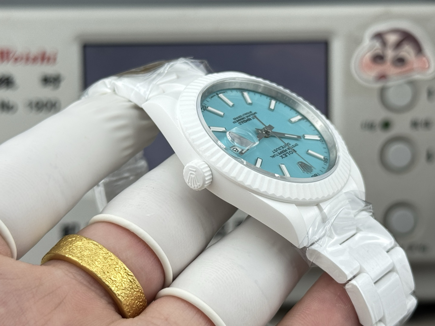 PPM “夏季新品”ROLEX 日志AET REMOULD 41mm全陶瓷日志型手表 /  