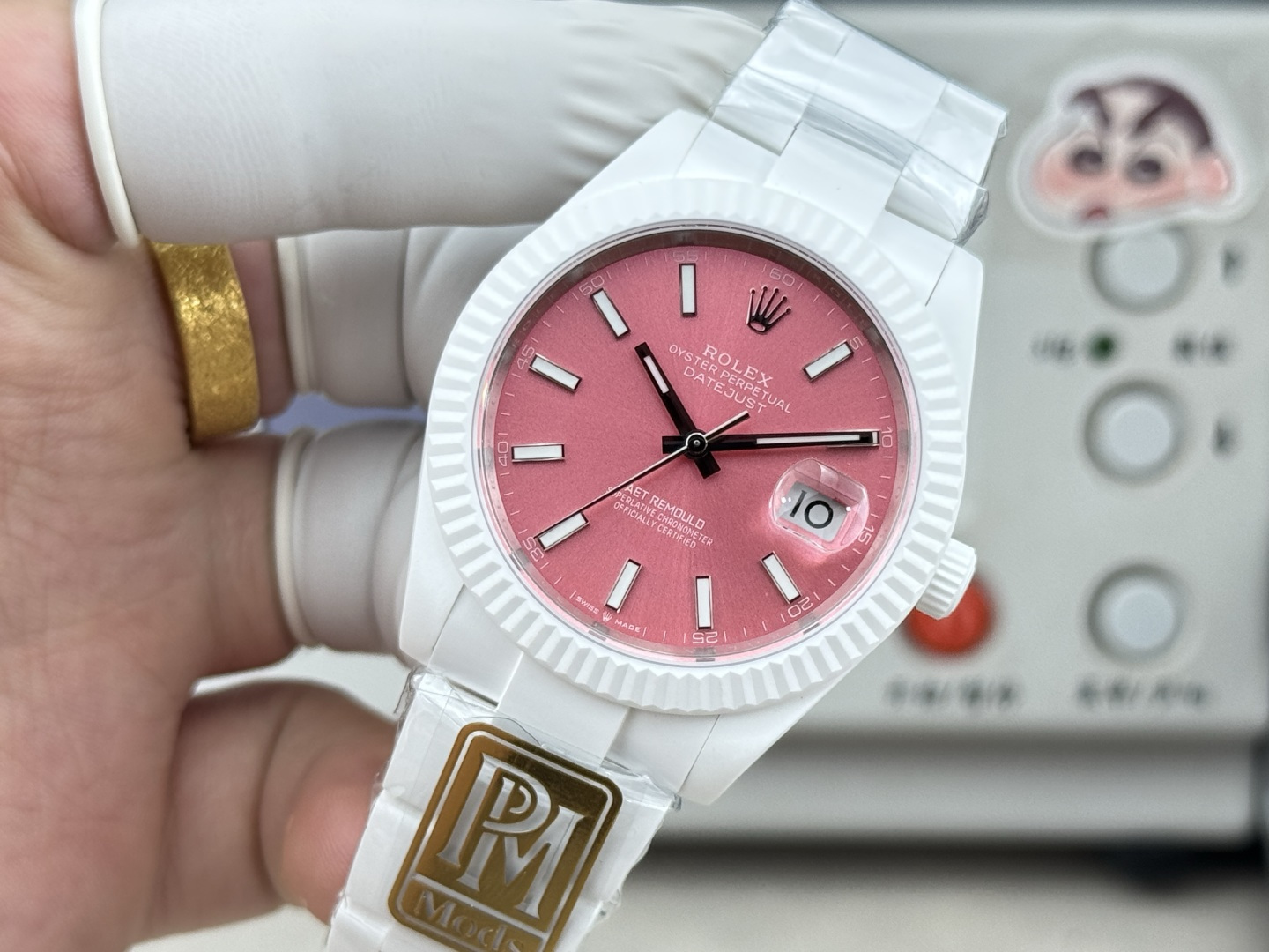 PPM “夏季新品”ROLEX 日志AET REMOULD 41mm全陶瓷日志型手表 /  