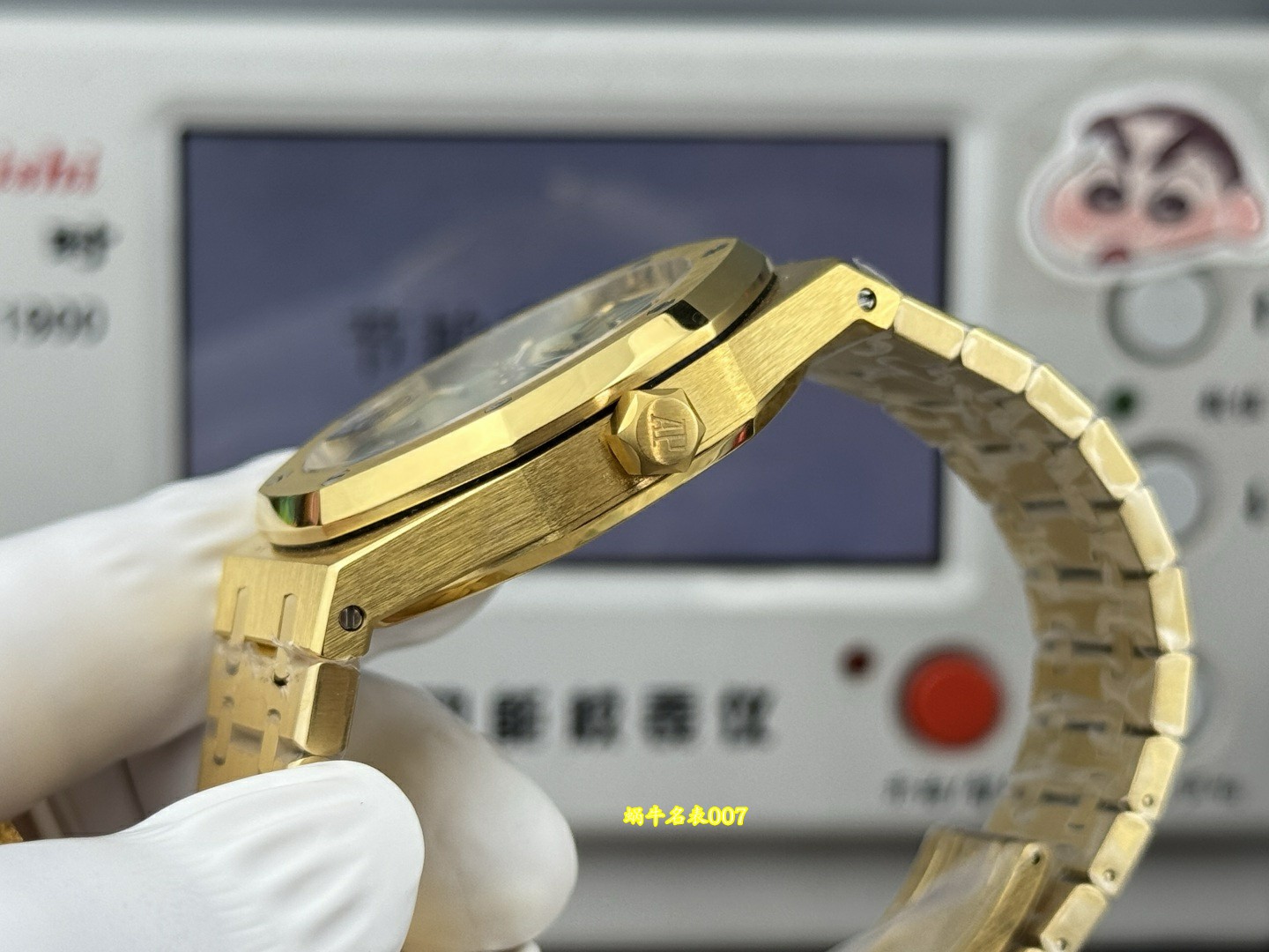 APW爱彼皇家橡树一比一复刻克隆手表15553BA.OO.1356BA.04腕表 /  