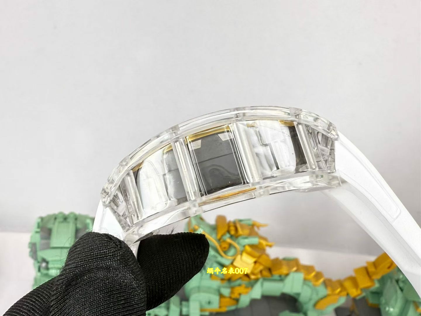Richard Mille 蓝宝石水晶 RM88笑脸 RM088限量版 理查德顶级复刻手表 /  
