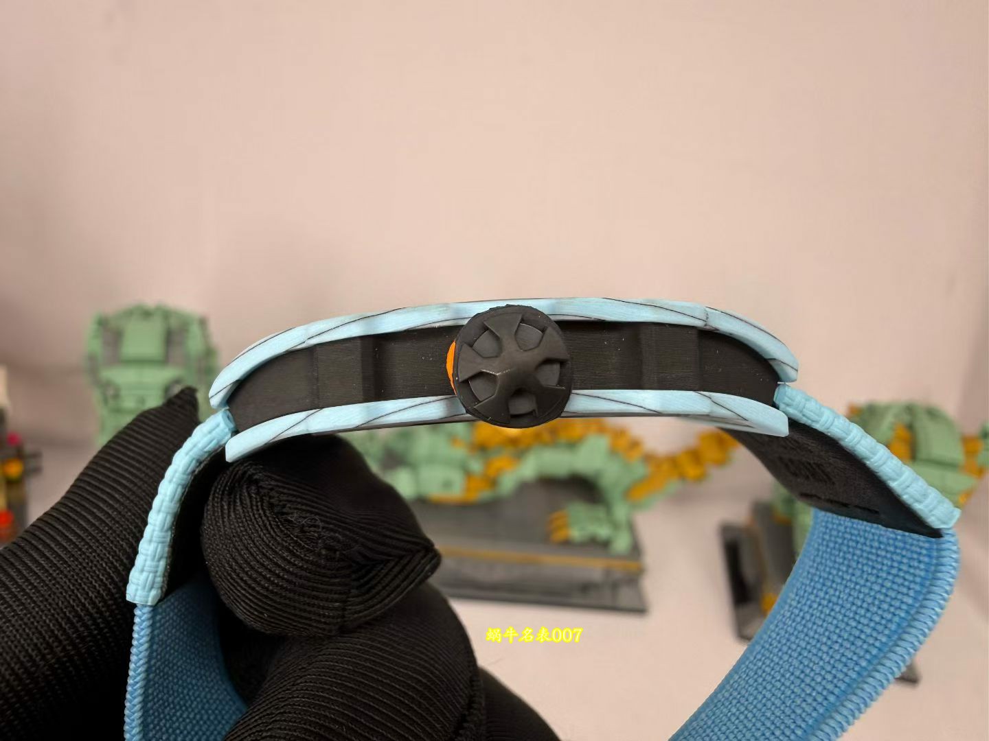 高端定制 Richard Mille新款定制版RM67-02 蒂芙尼蓝理查德米勒RM 67-02 一比一复刻手表 /  