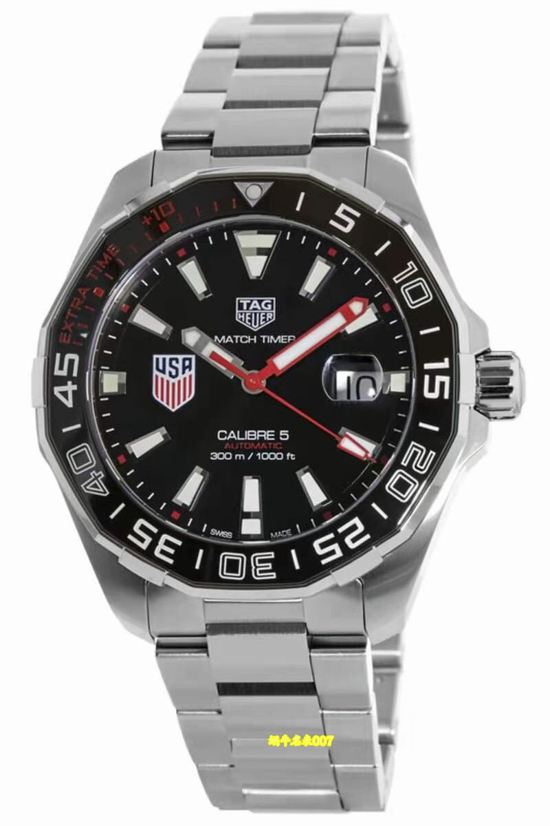 Original Tagheuer,泰格豪雅竞潜美国国家足球队限量版男装腕表 /  