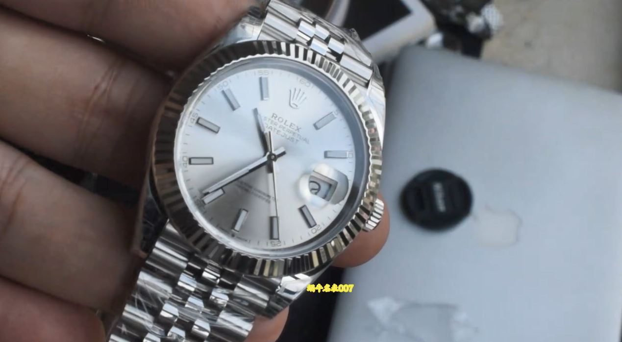 视频 VS配重劳力士日志型Rolex Datejust copy replica  watch m126334-0004腕表 / DSC_0456