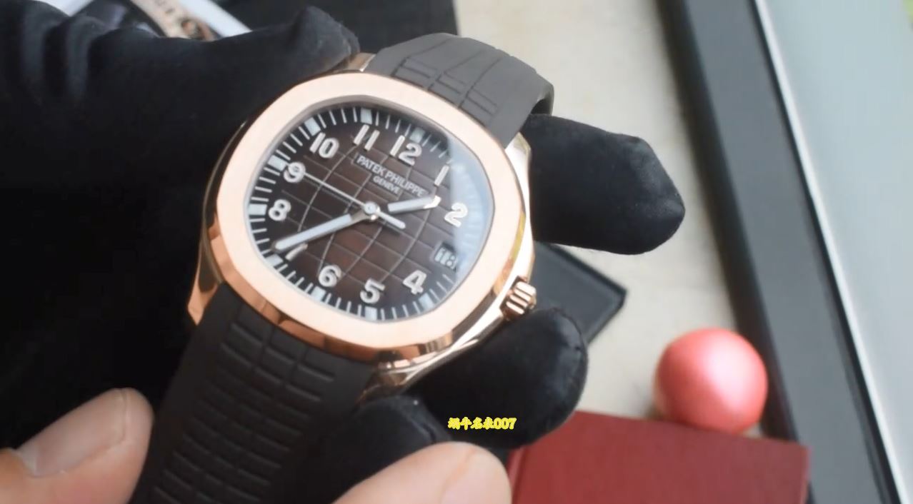 视频 DDF PATEK PHILIPPE Replica watch 百达翡丽复刻手表AQUANAUT系列5167R-001腕表