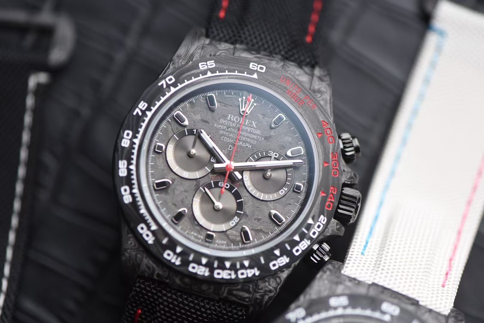 视频 NOOB厂DIW碳纤维 Rolex Daytona replica watch 劳力士迪通拿复刻手表 / DSC_0476