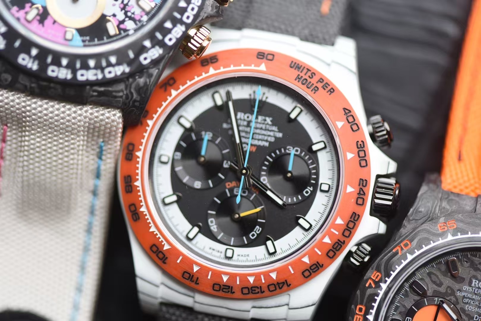 视频 NOOB厂DIW碳纤维 Rolex Daytona replica watch 劳力士迪通拿复刻手表 / DSC_0476