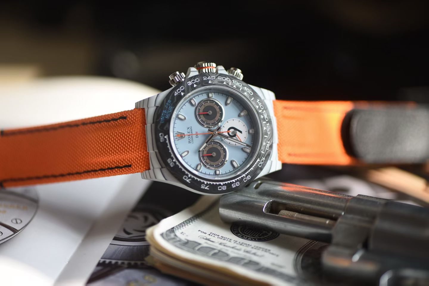 视频 NOOB厂DIW碳纤维 Rolex Daytona replica watch 劳力士迪通拿复刻手表 / DSC_0476
