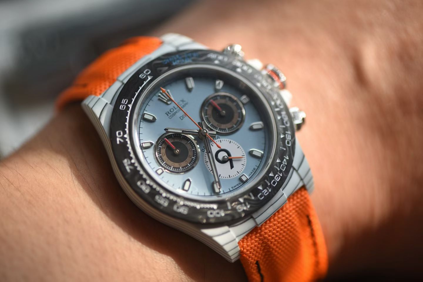 视频 NOOB厂DIW碳纤维 Rolex Daytona replica watch 劳力士迪通拿复刻手表 / DSC_0476