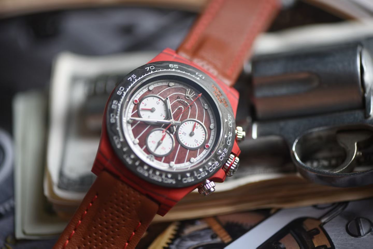 视频 NOOB厂DIW碳纤维 Rolex Daytona replica watch 劳力士迪通拿复刻手表 / DSC_0476