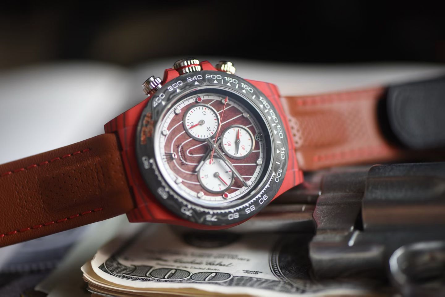 视频 NOOB厂DIW碳纤维 Rolex Daytona replica watch 劳力士迪通拿复刻手表 / DSC_0476