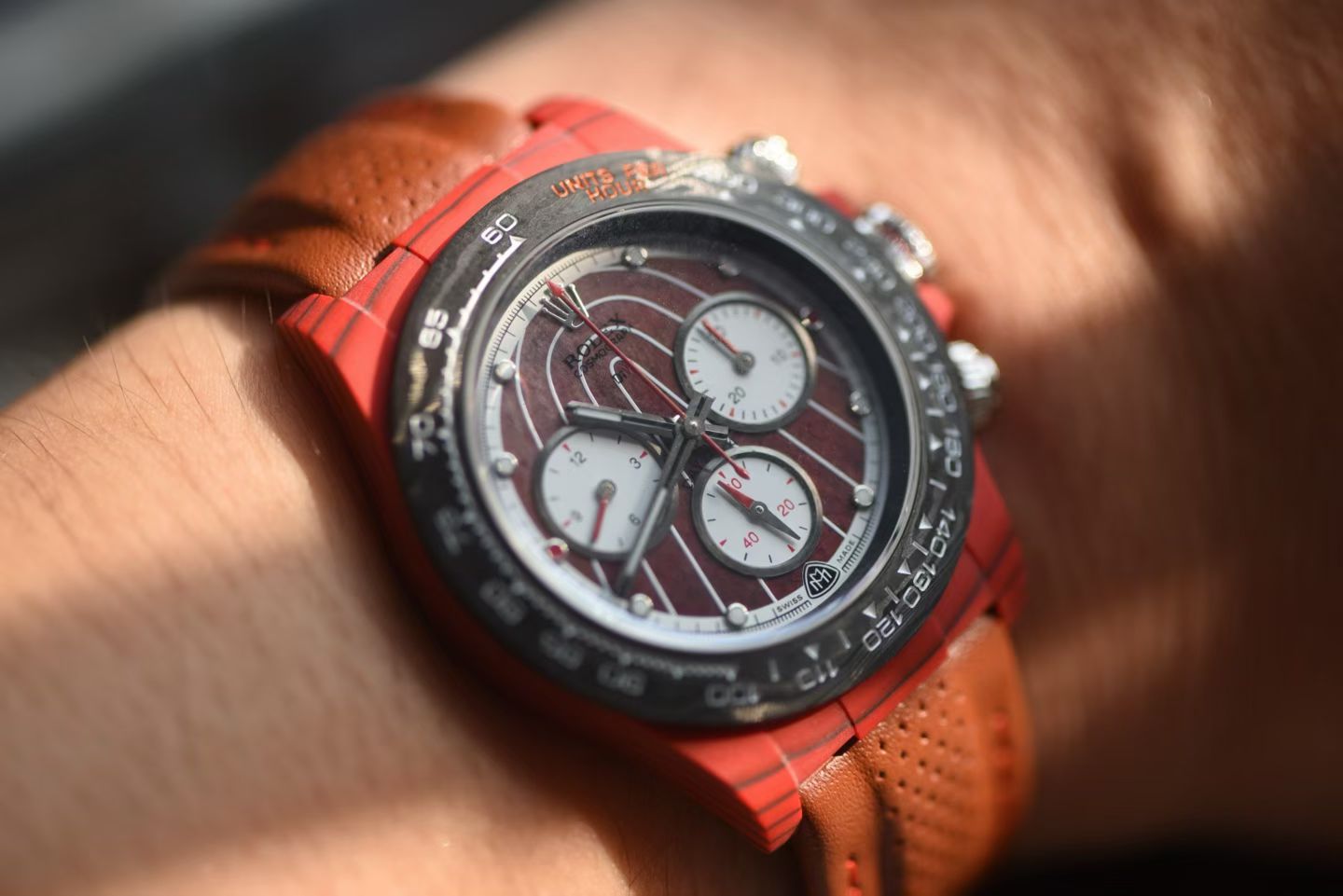 视频 NOOB厂DIW碳纤维 Rolex Daytona replica watch 劳力士迪通拿复刻手表 / DSC_0476