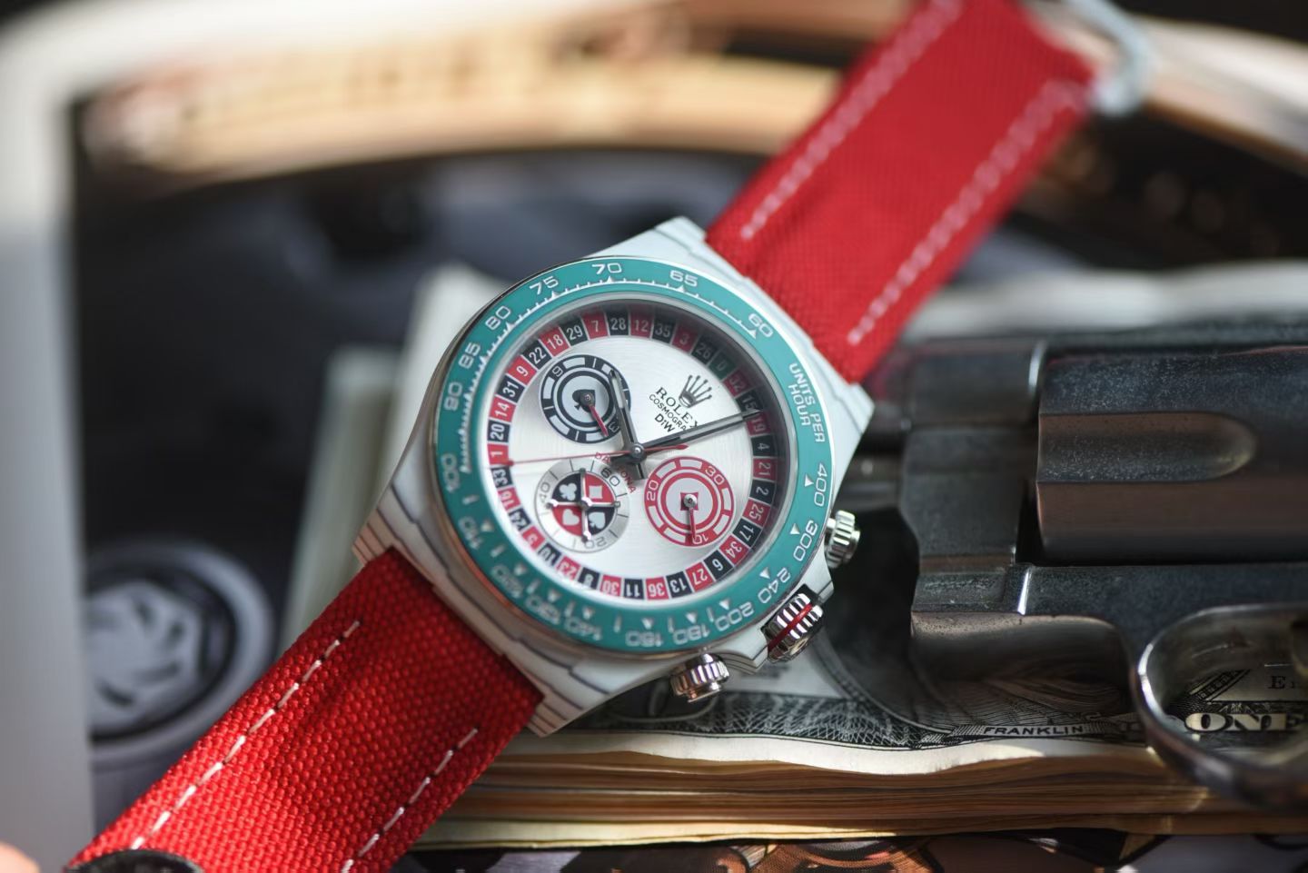 视频 NOOB厂DIW碳纤维 Rolex Daytona replica watch 劳力士迪通拿复刻手表 / DSC_0476