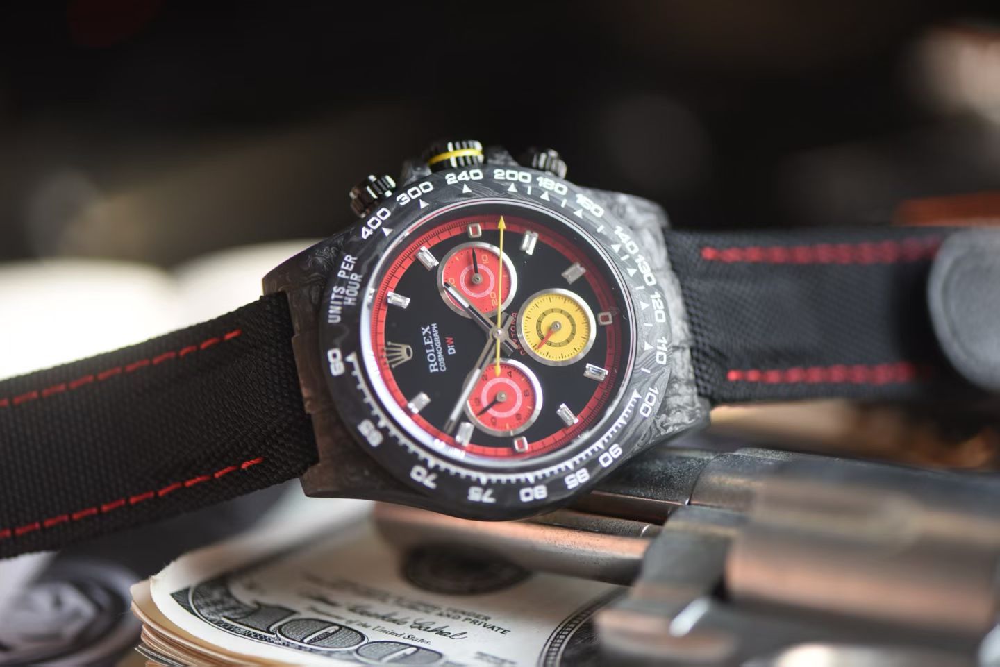 视频 NOOB厂DIW碳纤维 Rolex Daytona replica watch 劳力士迪通拿复刻手表 / DSC_0476