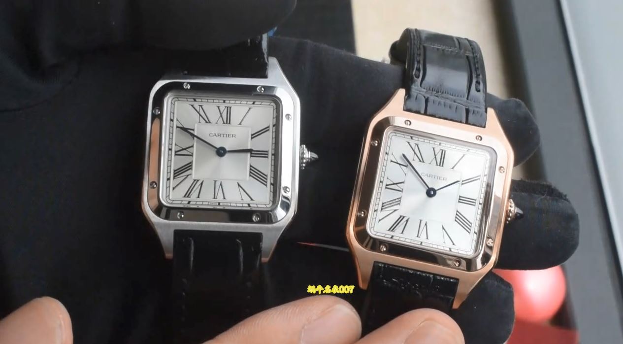 视频 卡地亚山度士Cartier Santos replica watch WGSA0021，WSSA0040女表 / DSC_0479