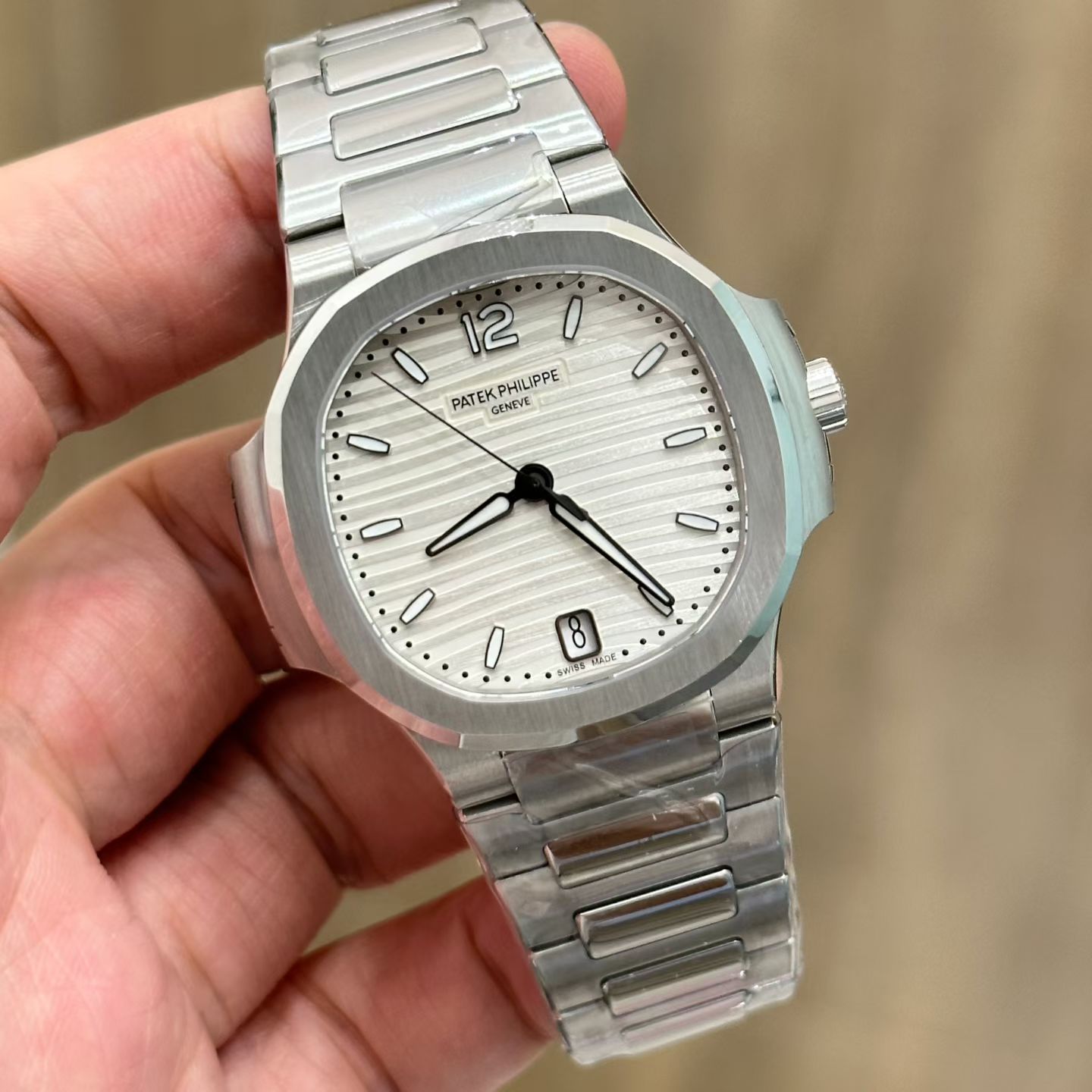 视频 DDF 女装鹦鹉螺百达翡丽復刻手錶Patek Philippe replica watch 7118/1200R-001腕表 / DSC_0487