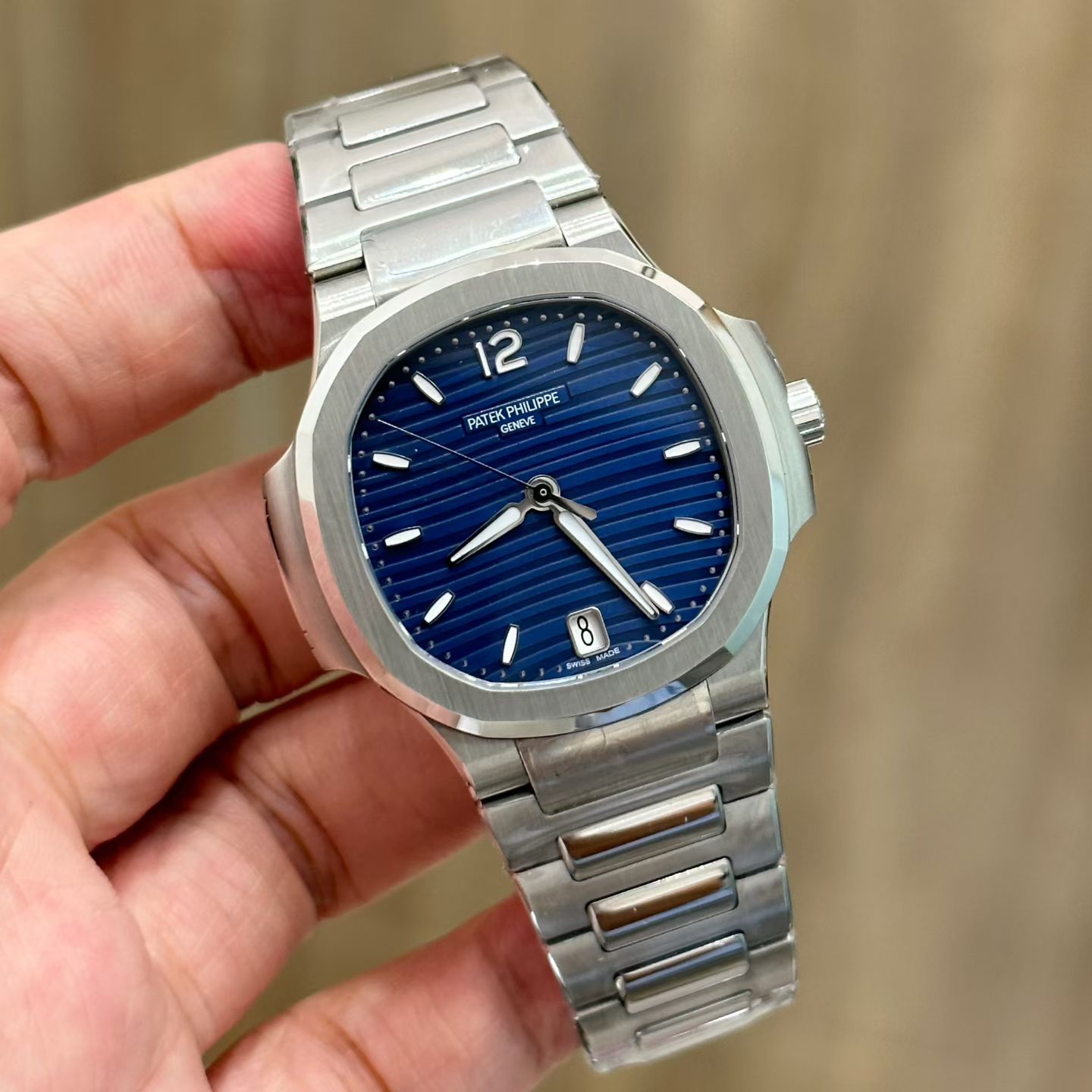 视频 DDF 女装鹦鹉螺百达翡丽復刻手錶Patek Philippe replica watch 7118/1200R-001腕表 / DSC_0487