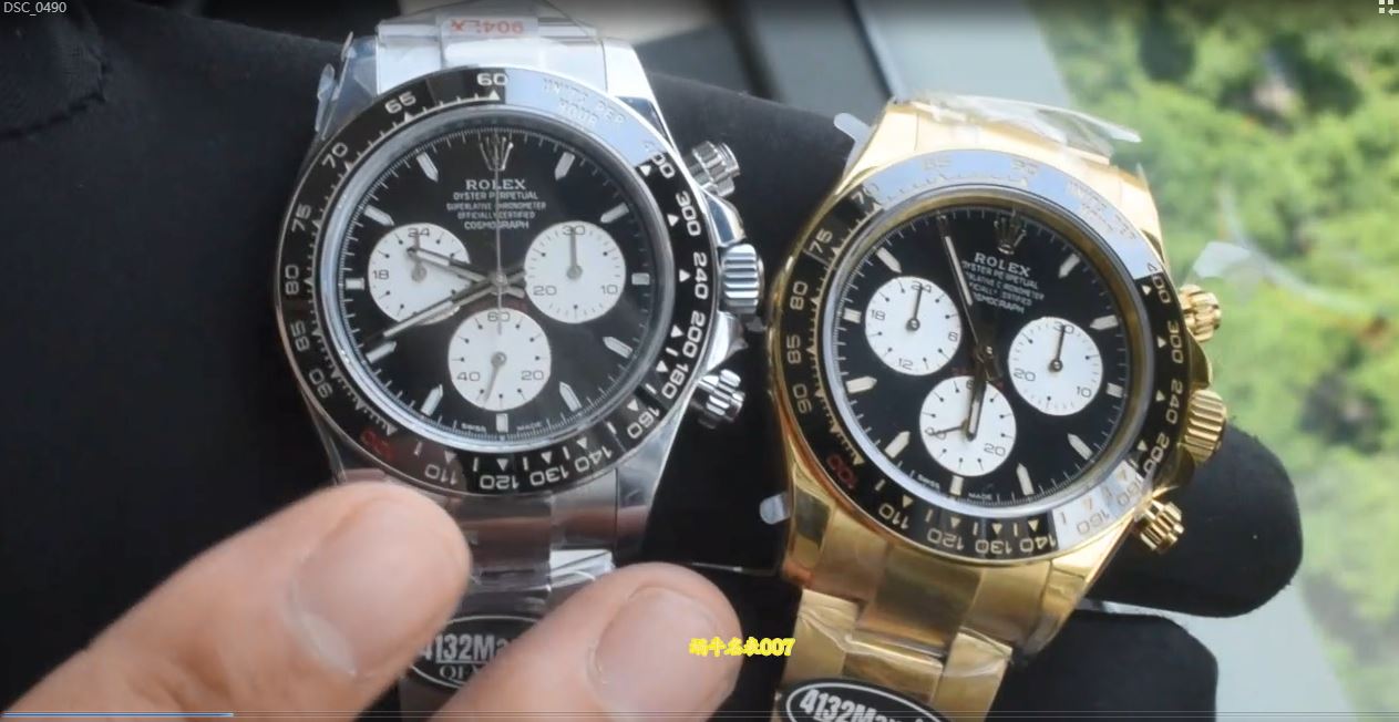 视频 QF劳力士Rolex replica watch 勒芒100周年迪通拿M126529LN-0001，126528LN腕表