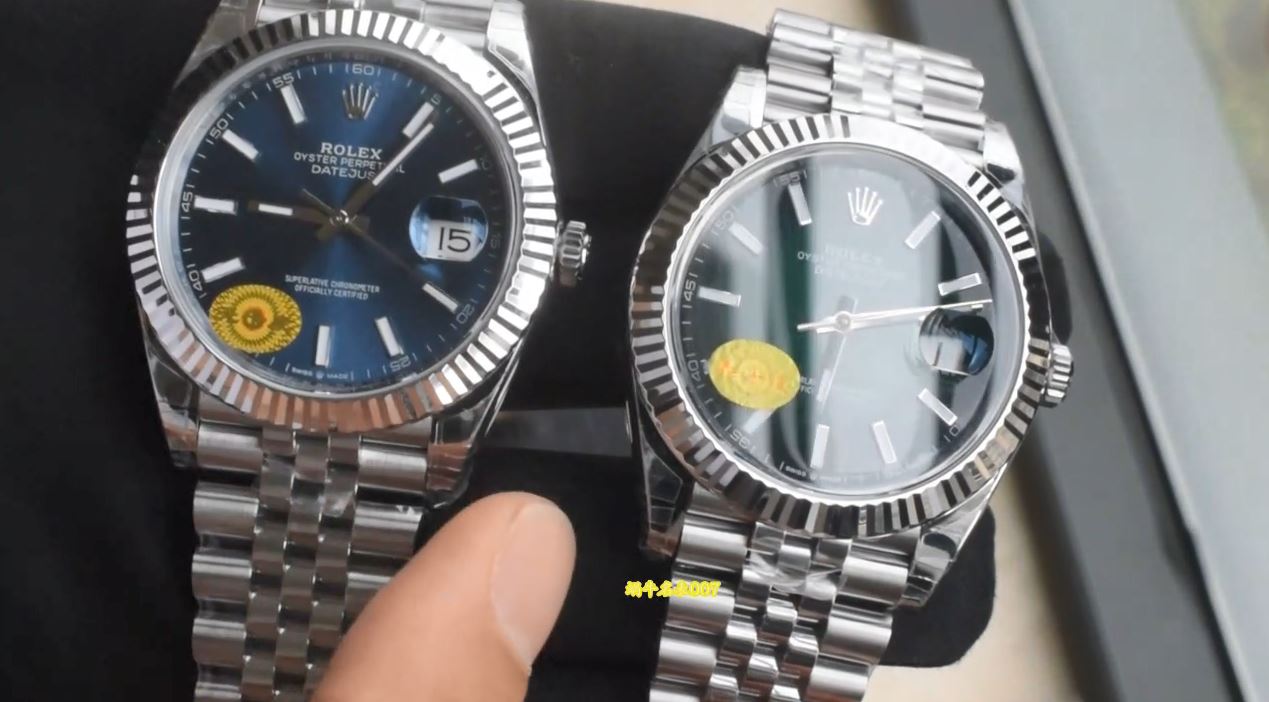 视频 VS 劳力士日志型  replica watch Rolex Datejust 41 m126334-0002 m126334-0034腕表